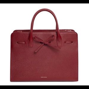 Mansur Gavriel Tumble Large Sun Bag-Rococo